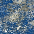 thumbnail image 2 of Kimberly, Allen 15x15 White Modern Wood Framed Museum Art Print Titled - Splashes of Gold, 2 of 4