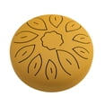 thumbnail image 1 of Tambour à Langue en Acier de 6 Pouces 11 Notes Handpan Tambour Clé C avec Maillet Tambour Piques à Doigts, 1 of 7