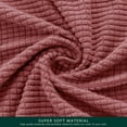 thumbnail image 4 of CHUN YI Stretch Checks Spandex Sofa Cover Separate Backrests Cushions Cover Slipcover, 4 of 5