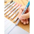 thumbnail image 1 of 8Pcs Curve Highlighters Pen Colored Curved Line Markers Durable Smooth Writing for Journaling Writing Note Coloring Art Office Back to School Supplies, 1 of 7