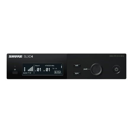 Shure SLXD4 - Wireless audio receiver for wireless microphone