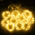 thumbnail image 6 of Window Curtain String Lights, 300 LED 8 Lighting Modes Fairy Copper Light with Remote, USB Powered Waterproof for Christmas Bedroom Party Wedding Home Garden Wall Decorations, Multicolor, 6 of 7