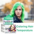 thumbnail image 2 of ikzee Coloring Hair Wax, Green - Hair Styling Clay Washable - Temporary Hair Dye - Hair Color Wax For Women Men Kids Party Cosplay, 2 of 9