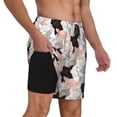 thumbnail image 2 of KLL Pigs for Mens Swim Trunks Quick Dry Swim Shorts with Built-in Compression Liner Funny Swimwear Bathing Suits-Large, 2 of 6