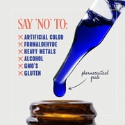 Methylene Blue 1% Liquid – 10 mg per 1 mL Serving – 60mL (2.03 fl oz) – About 60 Servings per Bottle (2 Pack) – Third-Party Tested – Amber Glass Bottle