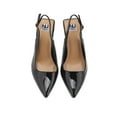 thumbnail image 2 of Ninety Union KOKO Metal Heel Slingback, Black, 10, 2 of 5