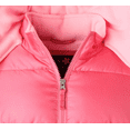 thumbnail image 4 of Pink Platinum Girls Hooded Ripstop Winter Puffer Coat, Sizes 4-16, 4 of 4
