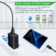 thumbnail image 1 of 2Pack Quick Charge 3.0 Adaptive Fast Wall Charger Block AC Adapter Pow, 1 of 2