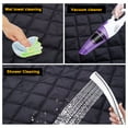thumbnail image 2 of Car Rear Seat Cushions with Mesh Bag Lanyard for Pet Cat Dog Car Travel, 2 of 8