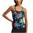 thumbnail image 2 of Aqestyerly Women's Halter Bikini top - Adjustable Triangle top with Removable Padding, 2 of 6