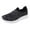 Gray, variant on PMUYBHF Male Mens Leather Boot Men Couple Shoes Summer Large Size Lightweight Mesh Outdoor Sneakers Non Slip Casual Running Shoes 43