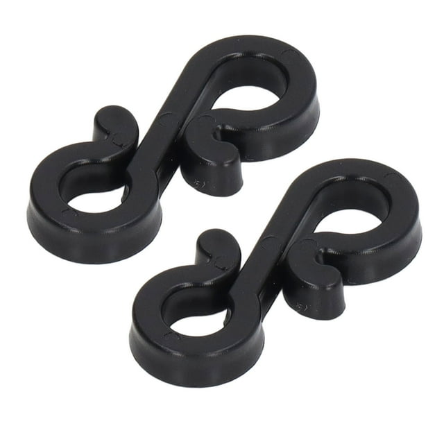 Ganchos en forma de S, 150 piezas de ganchos en forma de S, clips para luces navideñas, ganchos en forma de S para colgar, probados profesionalmente