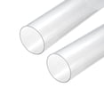 thumbnail image 1 of Unique Bargains Tube Rond Rigide Transparent en Acrylique 56mm ID 60mm OD 10 Pieds pour Lampes et Lanternes, Système de Refroidissement par Eau 2 Pcs, 1 of 6