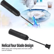 Handheld Epoxy Mixer for Various Crafts, Minimal Bubble Formation, Durable ABS Material