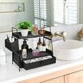 thumbnail image 3 of Coffee Station Organizer for Kitchen Counter - Countertop Coffee Bar Accessories Organizer with Condiment Storage, Cup Lid Holder & Shelf, 3 of 5
