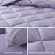 thumbnail image 4 of Juego de ropa de cama Decroom, edredón ligero para cama individual, color lavanda, 2 piezas, 4 of 6