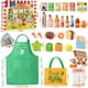 thumbnail image 2 of Wooden Play Food Toys Lonico Market Grocery Store para niños, 2 of 7