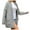 Grey, variant on Arlun Knit Cardigan Sweaters for Women Fall Winter Long Sleeve Open Front Casual Loose Sweater Jacket Comfortable Soft Solid Color Coats with Pockets Purple XL