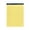 Canary, variant on Ampad Ruled Legal Pads White 8 1/2 In. X 11 In. [Pack Of 6] 13257-PK6