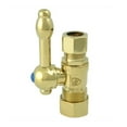 thumbnail image 1 of Kingston Brass Vintage Straight Stop With 5/8" OD Compression x 1/2" OD Compression, 1 of 4