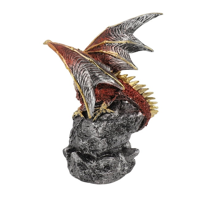 Statue de Dragon Accessoires de Décoration Extérieure pour Table, Ornement pour Décoration Intérieure et Extérieure, Statues