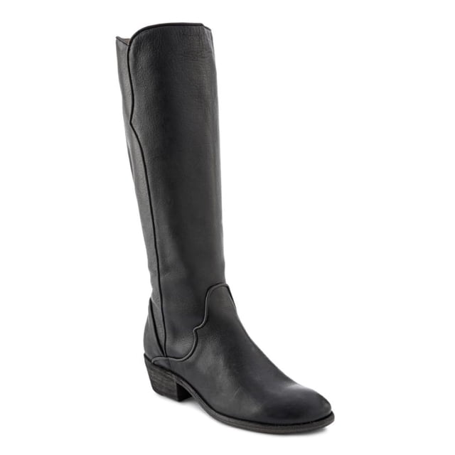 Botas Frye Carson Piping Tall para mujer, piel envejecida, color negro, 7 m