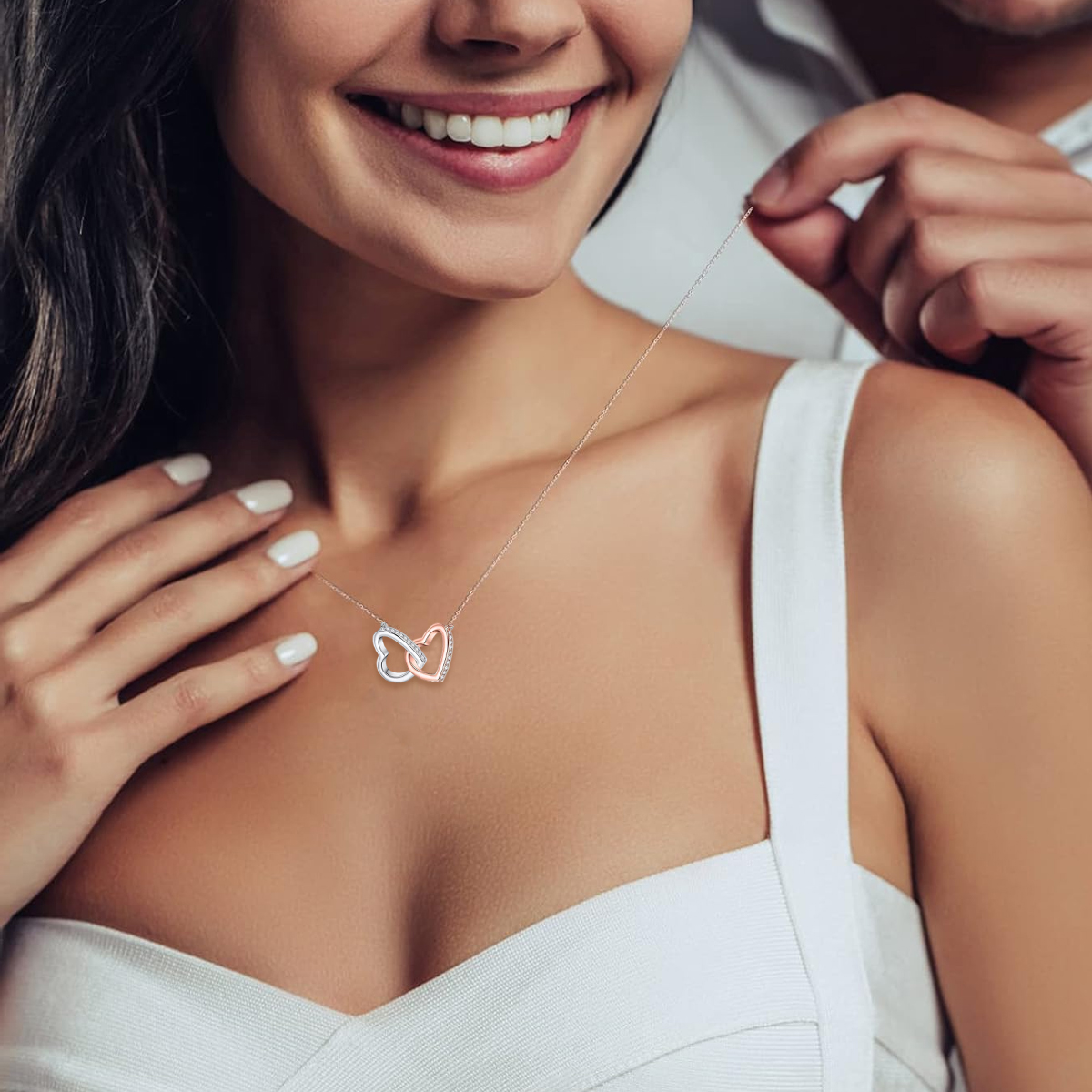 Coffret Cadeau Luxe Rose Avec Couvercle - 25x18x8,5 Cm, Nœud Raphia Et Carte Inclus - Pour Anniversaire, Noël, Mariage
