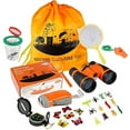 thumbnail image 1 of Amdohai 27-in-1 Kids Adventure Kit Outdoor Explorer Kit Educational Toy with Magnifying Glass Binocular Butterfly, 1 of 8