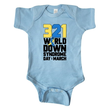

Inktastic 321 is World Down Syndrome Day Gift Baby Boy or Baby Girl Bodysuit