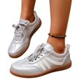 thumbnail image 6 of Willtoo Women's Retro Fashion Sneakers Comfortable Casual Anti Slip Platform Low-Top Sneakers Lace Up Memory Foam Tennis Walking Shoes, 6 of 6