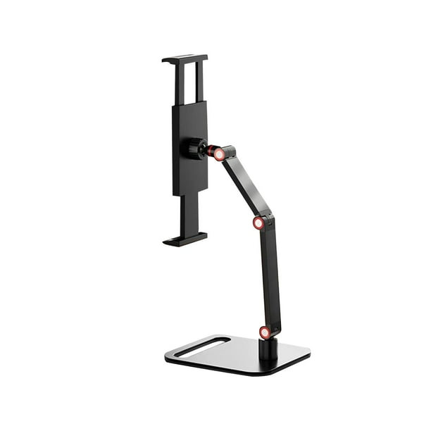 Soporte de escritorio para portátil, soporte de pantalla, soporte de exhibición de base pesada, soporte de escritorio, brazo de , 3 secciones