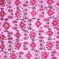 thumbnail image 1 of Ahgly Company Indoor Square Abstract Pink Modern Area Rugs, 5' Square, 1 of 4