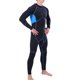 thumbnail image 2 of Traje de neopreno cálido de cuerpo entero de 3 mm de manga larga para snorkel, surf, natación y buceo (XXL), 2 of 14