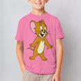 thumbnail image 6 of Tom And Jerry T-Shirts for Boys Girls, Kids 3D Print Short Sleeve, Unisex Crew Neck Tee Shirts for Youth, 6 of 9