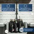 thumbnail image 4 of Karran Usa QT-825-WH Quartz Top Mount Sinks 15-3/4" Drop In Single Basin Quartz Composite, 4 of 6