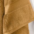 thumbnail image 5 of Superior 800 GSM Egyptian Cotton Heavyweight Bath Towel Set of 2, Gold, 5 of 7