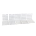 thumbnail image 3 of NIAIZEK 5Pack Electronic Box For Battery Storage Square Compact Design Organizer Box With Lid, 3 of 6