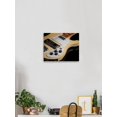 thumbnail image 2 of Vintage Bass On Black   Wrapped Canvas  -Image by Shutterstock,, 2 of 2