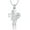 Silver, variant on Hummingbird Cremation Urn Necklace for Ashes Cross Urn Necklace Cremation Jewelry Urn Keepsake Flower Ashes Pendant