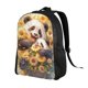 thumbnail image 2 of Fotbe Cute Panda Sunflower Mochila de Viaje para Laptop, Mochila Ejecutiva Delgada y Resistente 15.6", 2 of 8