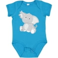 thumbnail image 3 of Inktastic Elephant Boys or Girls Baby Bodysuit, 3 of 5