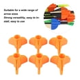 thumbnail image 4 of Feather Guard,  Fletching Protective Case High Strength Wearable Waterproof Universal 6pcs Plastic  for Archery Orange,Blue, 4 of 8