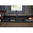 thumbnail image 6 of Kohler Bellera 1 or 3-Hole Kitchen Sink Faucet with Pull-Down 16-3/4" Spout, Right-Hand Lever Handle, Docknetik Magnetic Docking System, 3-Function Sprayhead Featuring Sweep Spray, Vibrant Stainless, 6 of 7