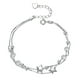 thumbnail image 1 of Pulsera boho ajustable con cuentas y corazón, para mujeres y chicas adolescentes, 1 of 8