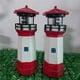 thumbnail image 2 of Luz De Faro Respetuoso Del Medio Ambiente Resina Duradera Solar Forma De Faro Decoración Led Minnieouse HA015621-00, 2 of 6