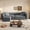 Dark Gray, variant on avobird 97" Overside Convertible Sofa, 3 in 1 Pull Out Sleeper Sofa Bed with Movable Ottoman, Button Tufted Modern Sofa for Living Room, Black