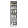 thumbnail image 2 of Mueble de Cocina Organizador 60 cm 3 Puertas Blanco Crema Agata Madesa, 2 of 6