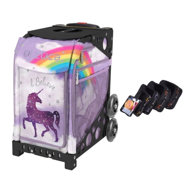 Bolsa Insert Sport ZUCA Unicornio con Set de Bolsas Pro para Empaque (5 Grandes y 1 Pequeña) Paquete (2 Artículos)