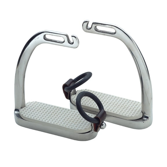 Shires Fillis Peacock Safety Stirrups 4.25"