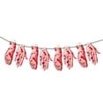 thumbnail image 2 of Xihbxyly Bandera de Halloween con Manos y Pies Ensangrentados, Decoración de Pvc Espeluznante, Se Despliega Hasta 300 Cm, Ambiente de Fiesta Espeluznante, Ideal para Casas Embrujadas, Fiesta Temática, 2 of 7
